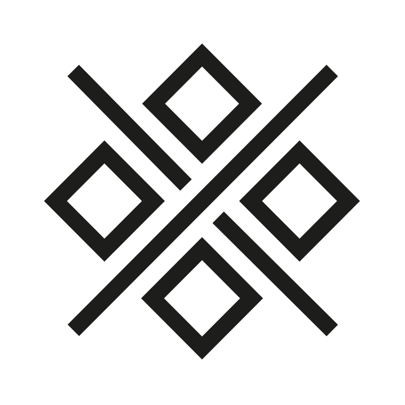 Un patrón geométrico negro con líneas grises diagonales y rombos crea una composición minimalista para pavimentos y revestimientos decorativos.